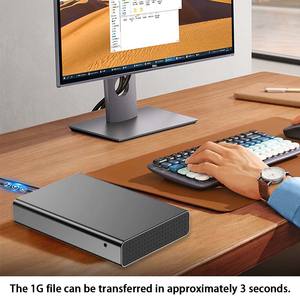 Carcasa Externa SAS de <span class=keywords><strong>3.5</strong></span> Pulgadas, <span class=keywords><strong>Adaptador</strong></span> de <span class=keywords><strong>Disco</strong></span> Duro HDD SAS <span class=keywords><strong>SATA</strong></span> <span class=keywords><strong>a</strong></span> <span class=keywords><strong>USB</strong></span> 3.0 Tipo C, Carcasa para <span class=keywords><strong>Disco</strong></span> Duro HDD - Product Image 3