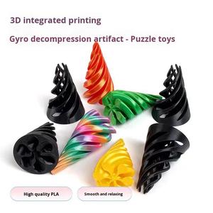 Jouet en plastique imprimé en 3D pour le développement éducatif des enfants - Jouet en spirale en forme de cône pour soulager rapidement le stress et l'anxiété - Product Image 2