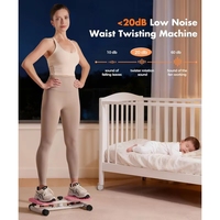Disque de torsion silencieux pour l'exercice, entraînement de la graisse abdominale, antidérapant, fitness à domicile, pour hommes et femmes, machine à torsion de la taille