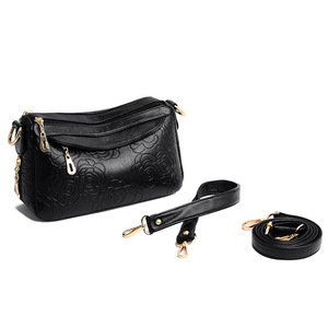 Sac à bandoulière pour femme en cuir PU souple, grande capacité, multi-compartiments, sac à main de marque pour femme, vente chaude - Product Image 3