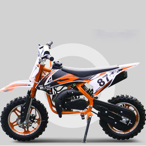 49cc 단일 실린더 공랭식 핸드 풀 더트 바이크 어린이용 핸드 브레이크 및 킥 스타트 포함 2 스트로크 포켓 바이크 - Product Image 6