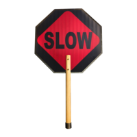 Panneau de signalisation octogonal réfléchissant double face haute visibilité personnalisé pour contrôle de la circulation piétonne et avertissement de sécurité