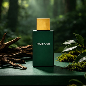 Parfum de luxe de style arabe de Dubaï, King Professional Oud Royale Woody, parfum boisé longue durée pour hommes, eau de parfum 100 ml en spray - Product Image 3