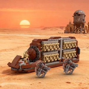 Funbuild Set di Blocchi da Costruzione Federation MTT MOC Battle Droid Troop Carrier, Giocattoli DIY <span class=keywords><strong>Star</strong></span> Plan <span class=keywords><strong>Wars</strong></span> - Product Image 1