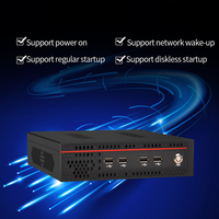 YINGCHI Cloud Terminal Thin Client Mini PC Intel Core i5 DDR4 SSD 1000M LAN 8 USB Kleine Desktop Computer voor Bedrijfsnetwerk