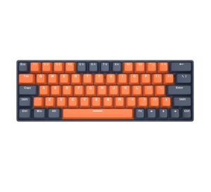 Oem Nhà Máy 61-Key Chơi Game Có Dây Bàn Phím Cơ Khí Với Tùy Chỉnh Không Có Xung đột 26-Key Type-C Giao Diện USB Chia Phong Cách - Product Image 2