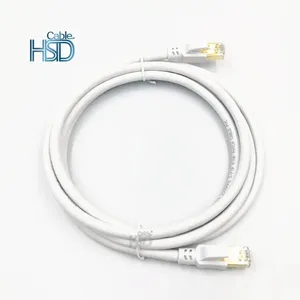 Rj45 Rede Utp Cat8 Lan Cabo Patch Cord Com Conector Rj45