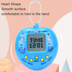 Venta al por mayor: Máquina electrónica Tamagotchi de plástico con forma de corazón, 168 animales, juego de mascotas virtuales digitales, juguete original <span class=keywords><strong>Pix</strong></span> - Product Image 2