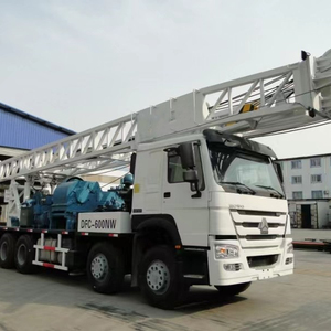 400 600 800 1000 impianto di perforazione per pozzi d'acqua per camion montato su rimorchio idraulico per trivellazione superiore per uranio - Product Image 3