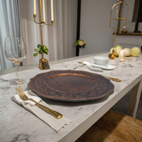 Assiettes en plastique en forme de pétale pour restaurant, idéales pour les fêtes de Noël ou les décorations de mariage (vente en gros)