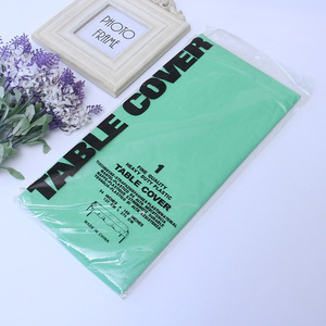 Factory Stock Selling Disposable PE Plastic <strong>Dining</strong> <strong>Table</strong> <strong>Cover</strong>/tablecloth <strong>Table</strong> Cloth - Product Image 4
