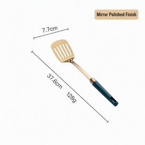 Set di utensili da cucina in acciaio inossidabile 18/0 per lucidatura Fine durevole di alta qualità - Product Image 2