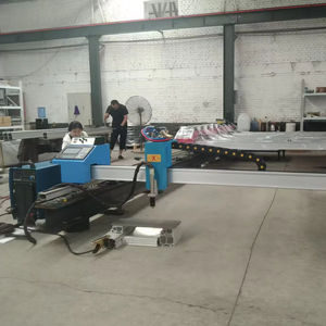 เครื่องตัดพลาสม่า CNC แบบพกพาสำหรับธุรกิจขนาดเล็ก - ดีไซน์แบบมินิแกนทรี, ใช้ได้ทั้งแบบเปลวไฟและพลาสม่า, งานศิลปะโลหะ DIY - Product Image 1