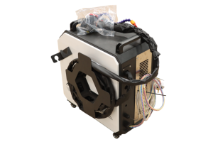 เครื่องทำความสะอาดด้วยเลเซอร์ไฟเบอร์แบบพกพาชนิดมีหูหิ้ว กำลังไฟ 300w 200w สำหรับทำความสะอาดสีและวัสดุจากโรงงานผลิต - Product Image 2