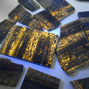 Offre Spéciale : Plaque de Lapis Lazuli Naturel Poli, Forme Libre, pour Décoration Intérieure et Ornement - Product Image 5