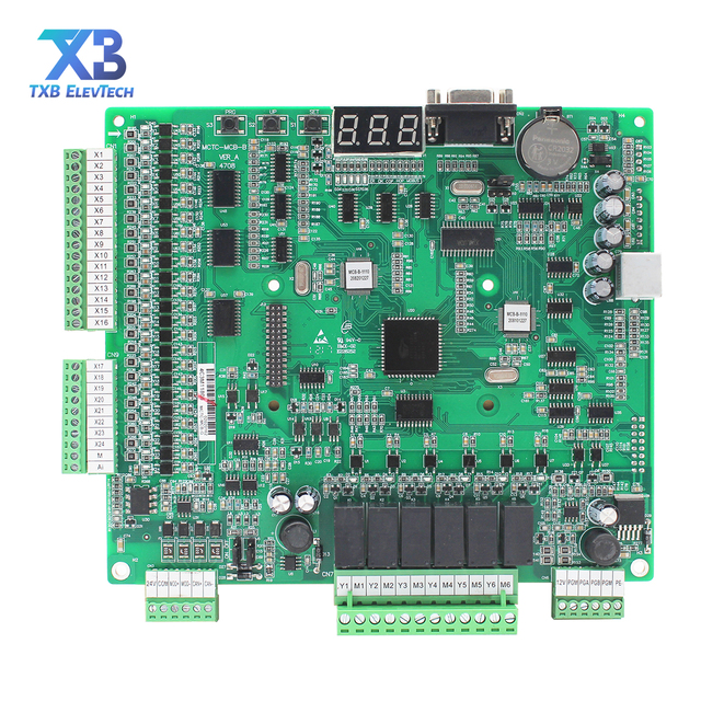 Mona*ch Elevator Motherboard MCTC-MCB-G NICE3000+ Inverter Circuit Board Metal Elevator Accessories for Hospital & Hotel Use