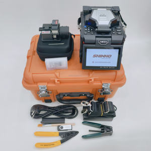 Máquina de Fusión de Fibra Óptica de Buena Calidad, Máquina de Empalme de Fibra Óptica X97 Shinho 6s, Empalmadora de Fusión Óptica FTTH - Product Image 1