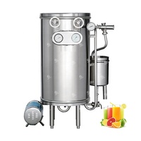 Stérilisateur alimentaire automatique, machine de stérilisation du lait UHT, machine de pasteurisation UHT pour jus de fruits, confiture, pâte