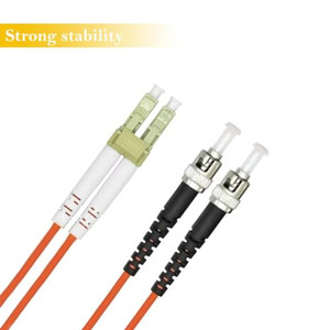 <span class=keywords><strong>สาย</strong></span>แพทช์ไฟเบอร์ OEM ODM ยาว 1 เมตร LC to ST 1 ม. 328 ฟุต มัลติโหมด ดูเพล็กซ์ 50/125um OM2 <span class=keywords><strong>สาย</strong></span>จัมเปอร์ไฟเบอร์ LCUPC-STUPC สีส้ม - Product Image 3