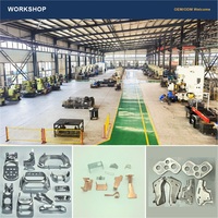 Pièces d'emboutissage sur mesure en tôle d'acier au carbone, fabrication métallique OEM, connecteurs et raccords en fer irréguliers emboutis