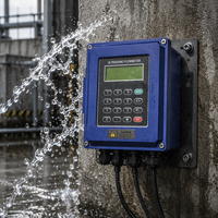 Medidor de Flujo de Gas Ultrasónico Inteligente Yheng TUF-2000B de Venta Caliente con Sensor y Abrazadera Externa Portátil