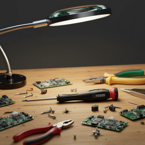 Destornillador Torx de precisión Fervi, mango ergonómico de 100 mm de longitud para reparación de productos electrónicos - Product Image 3