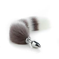 Godemichet Anal en Silicone queue de renard pour femme, bijoux, jouets sexuels, masseur de Prostate, balles, Plug pour Couple, godemichet