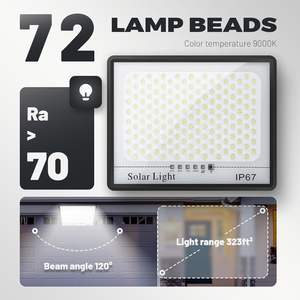 Venta al por Mayor de Reflector Solar LED para Estadios Deportivos y Exteriores, Impermeable IP67, de Aluminio, 80w 100w 200w 300w 500w 1000w - Product Image 4