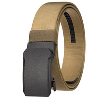 Ceinture tactique à cliquet double couche épaissie pour hommes, ceinture robuste en nylon de 1,5 pouce avec boucle à dégagement rapide
