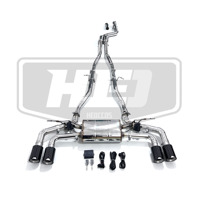 Silenciador Catback de Acero Inoxidable HEO para BMW 540I 530I 520I 530E G30 G31, Sistemas de Escape Valvetronic con Control