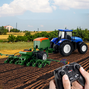 Ensemble de Jeu Animaux de la Ferme 6 Canaux 2.4G 1:24 Modèle de Tracteur Planteur Agricole Jouet RC 2026 - Product Image 1