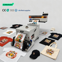 Imprimante A3 30cm 3D pour vêtements, t-shirts, transfert numérique, sublimation, film DTF, imprimante à jet d'encre, machine d'impression