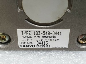 ใช้มอเตอร์สเต็ป103-548-0441จาก RD-023MS + ซันโย Denki - Product Image 4