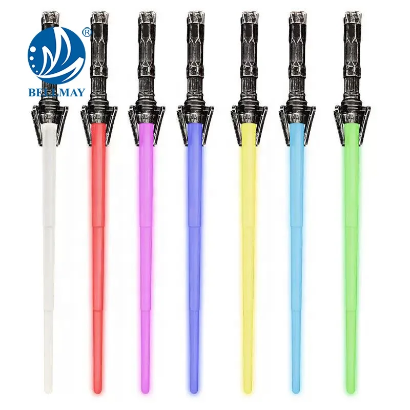 Меч Bemay LGT, металлическая ручка, тяжелый дуэлированный световой меч со звуком, блокировка, вспышка на столкновении, световой меч Звездных Войн