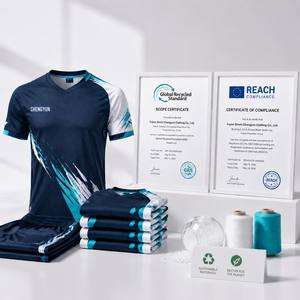 Maillot de football personnalisé authentique pour club avec technologie avancée d'évacuation de l'humidité pour les académies jeunes - Product Image 6