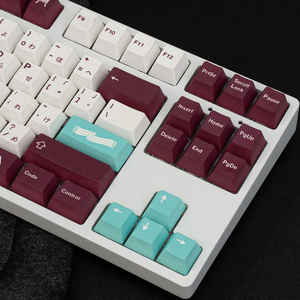 Ensemble de touches de clavier personnalisées <span class=keywords><strong>Yuru</strong></span> Dye Sublimation Cherry Profile PBT, clavier mécanique, touches de clavier DIY - Product Image 2