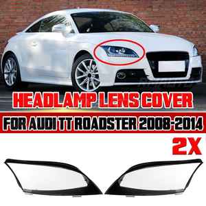 2 Piezas de Cubiertas para Faros Delanteros de Coche, Izquierda y Derecha, 8J0941029AP 8J0941030AP AU2502213 AU2503213 para Audi TT Roadster 2008-2014 - Product Image 1