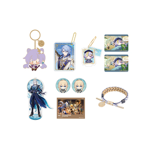Prodotto più recente 2025 Genshin impatto prodotti con licenza genuina prodotti con supporto combinato casuale in acrilico portachiavi Jigsaw <span class=keywords><strong>Anime</strong></span> prodotti - Product Image 4