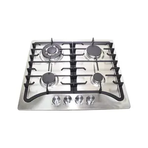 Easy to operate stainless steel built-in gas cooker hob 5 Power Level Overheat gas stove 5 burner kitchen appliances gas cooker