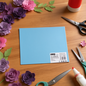 Carta Filtrante Ilan 40X60Cm Azzurra, Materiale Artigianale Non Tessuto - Product Image 3