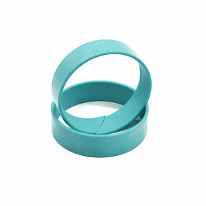 Fascia di usura degli anelli guida in resina poliestere turchese - Product Image 1