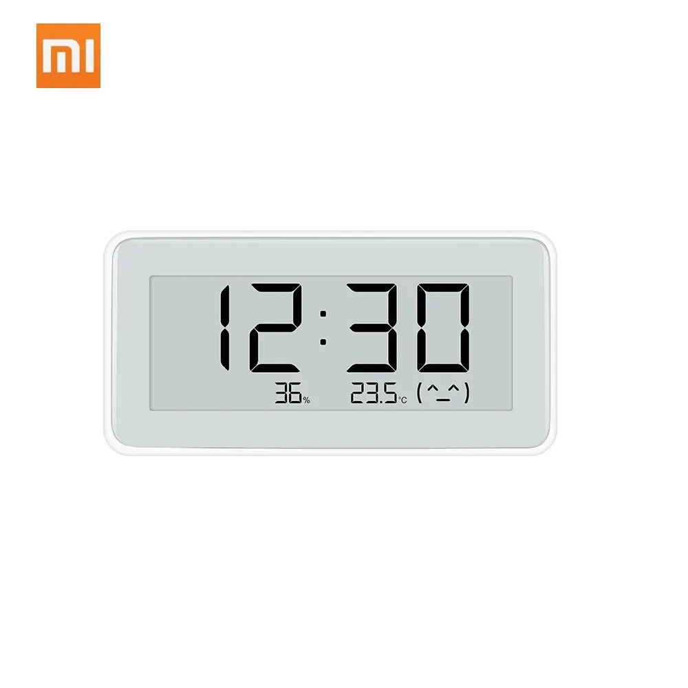 In Stock Xiaomi Mijia Smart Temperature Humidity Pro Electronic Digital Clock Watch E-link Thermometer Moisture Meter