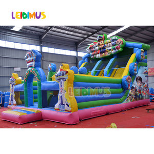 Accessoires pour Jouets Gonflables Commerciaux : Château Gonflable <span class=keywords><strong>Pat</strong></span>' <span class=keywords><strong>Patrouille</strong></span> avec Toboggan, Aire de Jeux Gonflable Combinée - Product Image 3