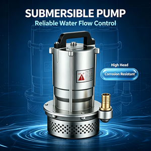 Pompe submersible monophasée QDX à aspiration par le bas, pompe submersible pour eau propre, pour l'extraction d'eau de puits domestique - Product Image 3