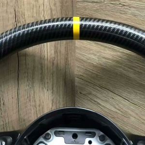 Volante de Fibra de Carbono para <span class=keywords><strong>Mercedes</strong></span> <span class=keywords><strong>Benz</strong></span> W204 W205 W213 W222 A45 E63 GLE GLS AMG GT C63, Gran Venta - Product Image 4