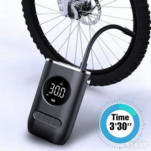 Nuevo Compresor de Aire Portátil Inalámbrico de 12V para Auto con Manómetro Digital ABS y Apagado Automático, Monitor de Presión de Neumáticos para Auto y Bicicleta - Product Image 2