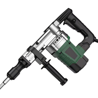 Marteau électrique SDS Max, outil de démolition de murs industriel, 110V, prise américaine, poignée pistolet, corps métallique
