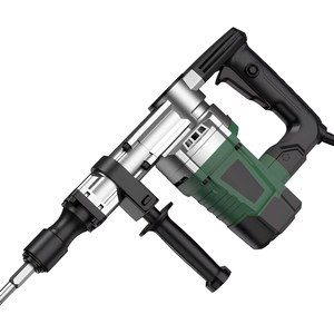 Electric Hammer SDS Max Industrial <b>Wall</b> Demolition Power Tool 110V US <b>Plug</b> Pistol Grip Metal Body - Product Image 2