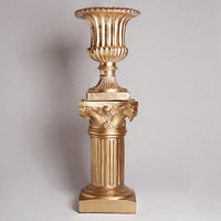 Vase Colonne Romaine en Résine 2026 pour Mariage, Accessoire de Scène, Décoration de Mariage, Décoration de Passerelle