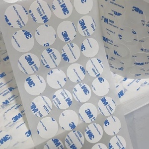 Autocollants d'étiquettes postales rondes en cire transparente à double couche, découpés sur mesure, adhésifs, tailles personnalisées, fabriqués en usine OEM - Product Image 6